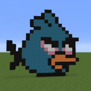 Blue Angry Bird