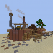 Desert Blacksmith and Armor Shop