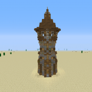 Detailed Medieval Watchtower 1