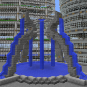 Futuristic Modern Fountain