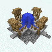 Medieval Fantasy Fountain Design 1