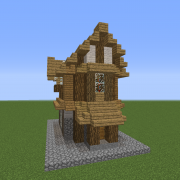 Medieval Small House Detailed