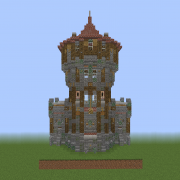 Medieval Wall with Guard Tower 2