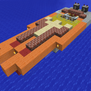 Orange Speedboat