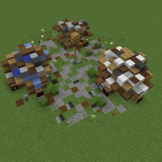 Quirky Small Medieval Marketplace
